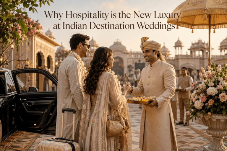 Why Hospitality is the New Luxury at Indian Destination Weddings