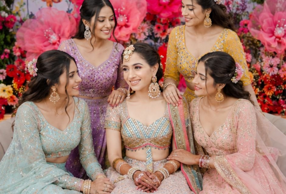 Destination Mehendi outfits