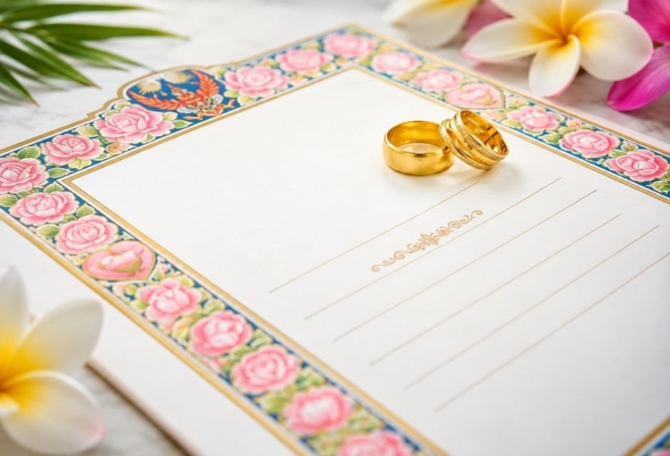 Documents Required For A Destination Wedding in Thailand​