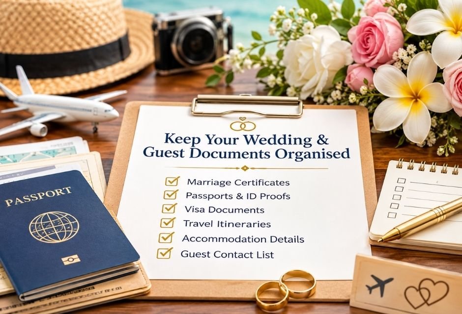 Keep Your Wedding & Guest Documents Organised