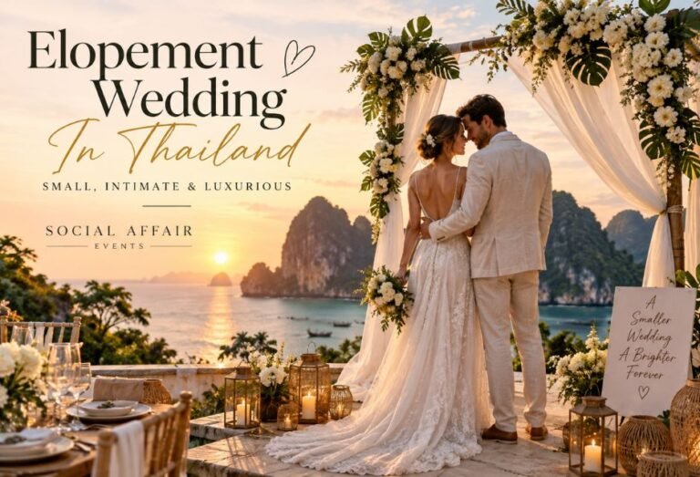 Elopement Wedding In Thailand