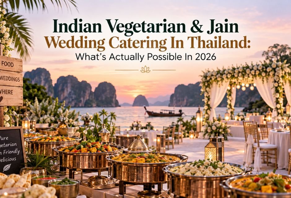 Indian Vegetarian & Jain Wedding Catering In Thailand
