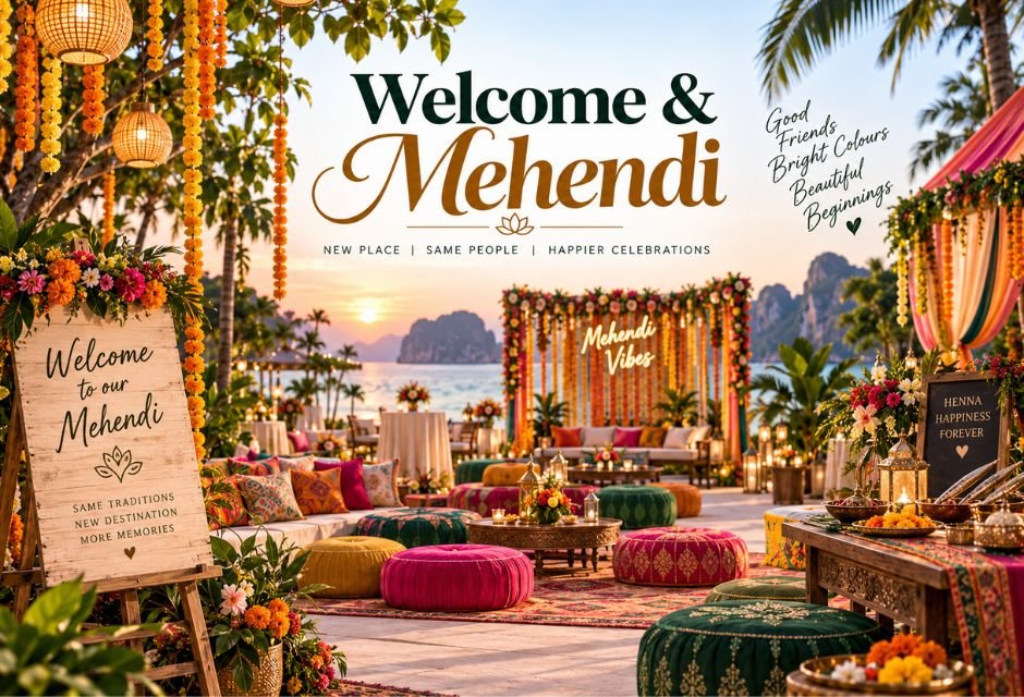 Welcome & Mehendi