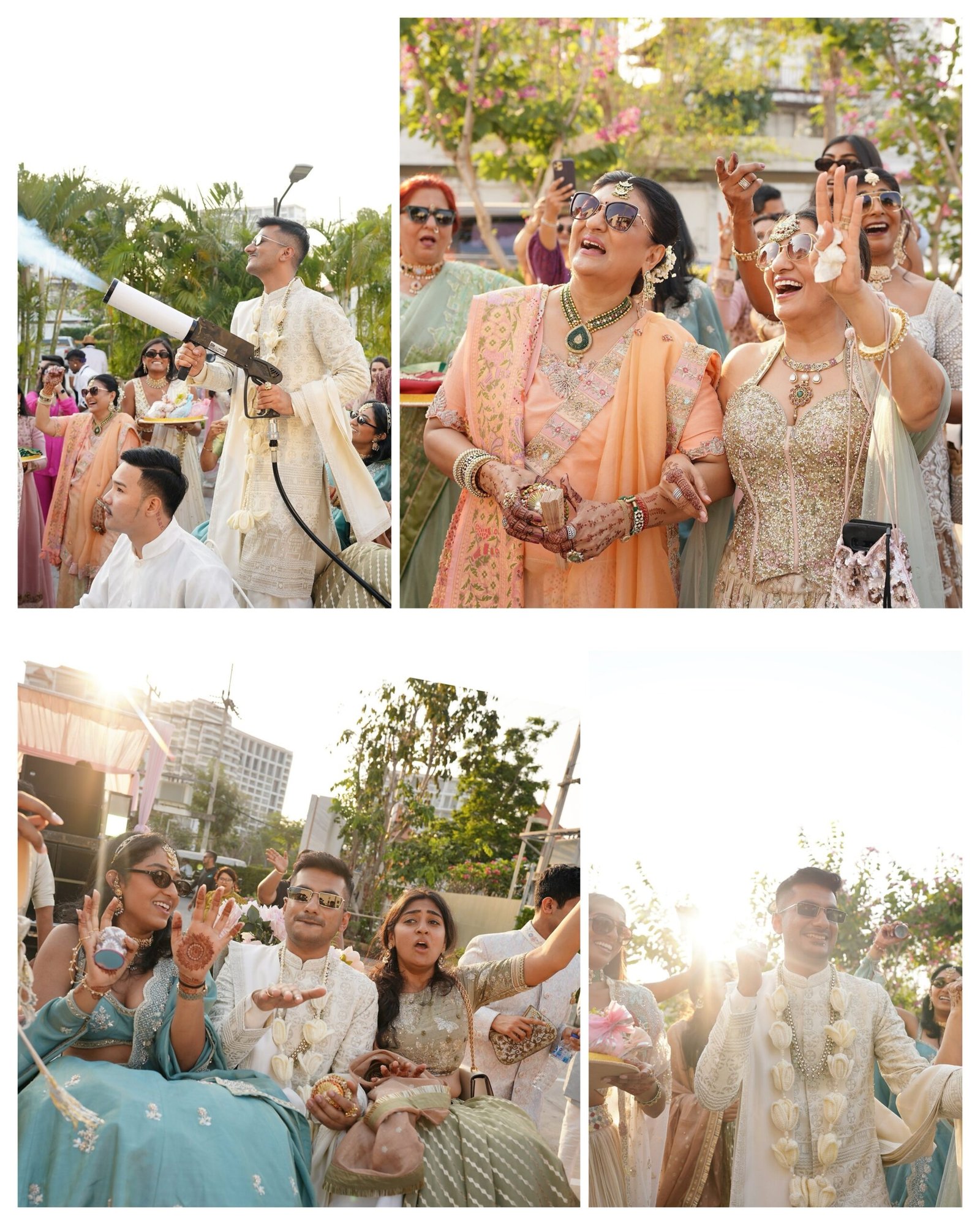 Romantic wedding celebration for Raavishu and Disha